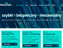 Tablet Screenshot of kalwinek.net